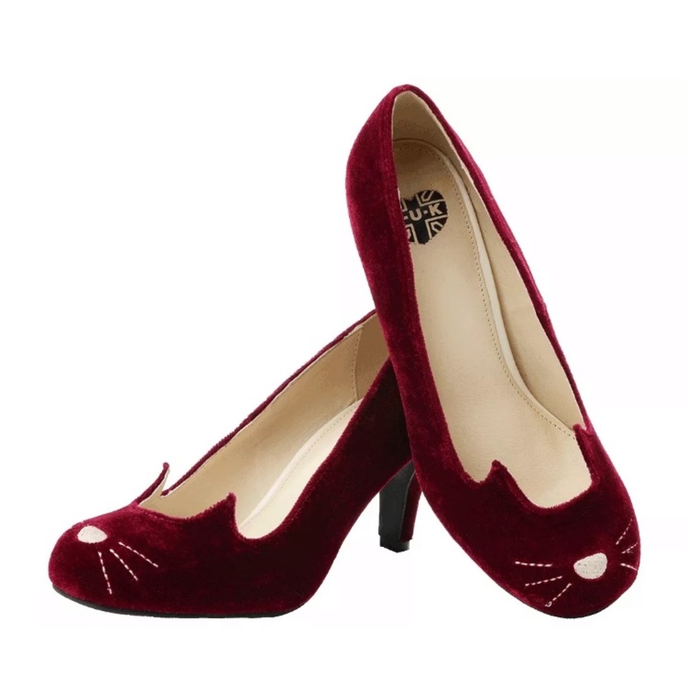 TUK Sophistakitty Antipop Kitten Heels 6